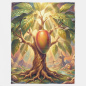 Mango – Tropical Fruit Full of Flavor´11 フリースブランケット (正面)