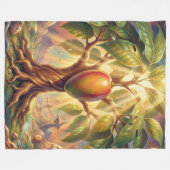 Mango – Tropical Fruit Full of Flavor´11 フリースブランケット (正面(横))