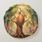 Mango – Tropical Fruit Full of Flavor´11 ラウンドクッション (裏面)