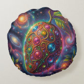 Mango – Tropical Fruit Full of Flavor´1 ラウンドクッション (裏面)