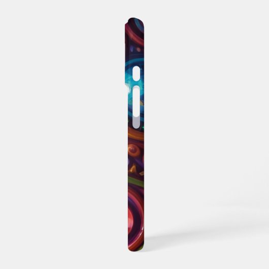 Mango – Tropical Fruit Full of Flavor´1 iPhone 16ケース (左側面)