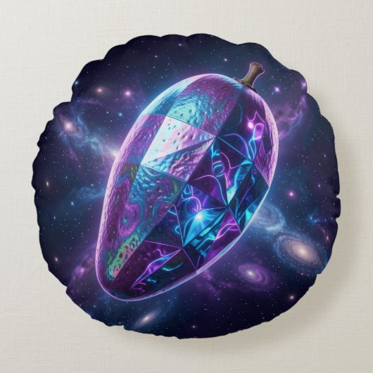 Mango – Tropical Fruit Full of Flavor´2 ラウンドクッション (正面)