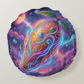 Mango – Tropical Fruit Full of Flavor´3 ラウンドクッション (裏面)