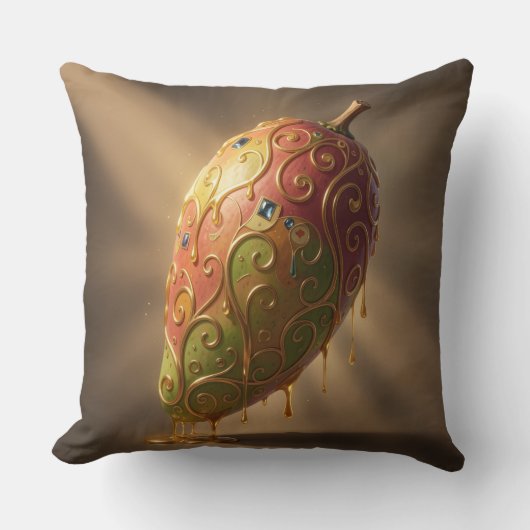 Mango – Tropical Fruit Full of Flavor´6 クッション (正面)