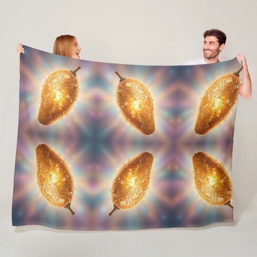 Mango – Tropical Fruit Full of Flavor´7 フリースブランケット (インサイチュ)