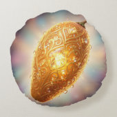 Mango – Tropical Fruit Full of Flavor´7 ラウンドクッション (裏面)