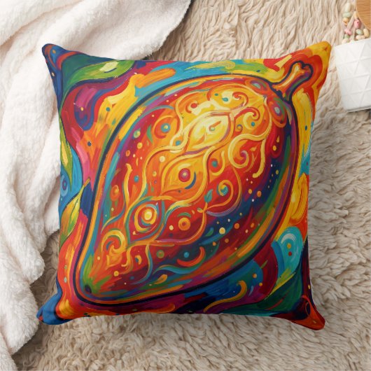 Mango – Tropical Fruit Full of Flavor´9 クッション (ブランケット)