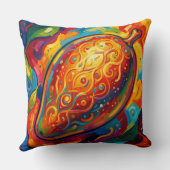 Mango – Tropical Fruit Full of Flavor´9 クッション (裏面)