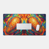 Mango – Tropical Fruit Full of Flavor´9 デスクマット (キーボード&マウス)