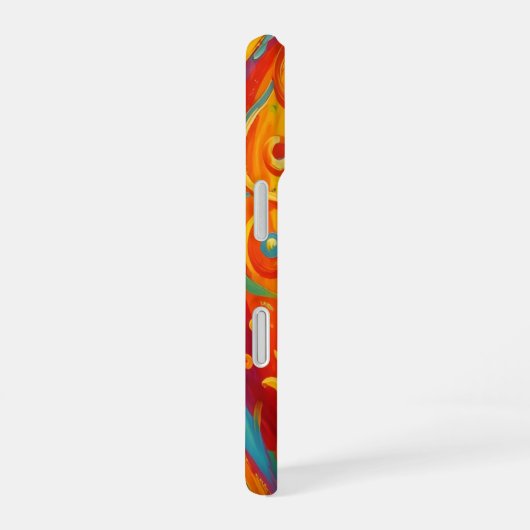 Mango – Tropical Fruit Full of Flavor´9 iPhone 16ケース (右側面)
