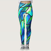  Mango – Tropische Frucht voller Geschmack レギンス (正面)