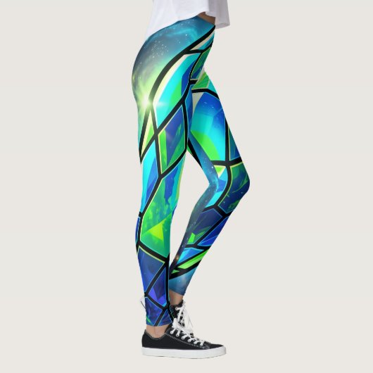  Mango – Tropische Frucht voller Geschmack レギンス (右)