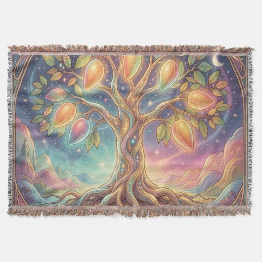 Mango – Tropische Frucht voller Geschmack´10 スローブランケット (正面)