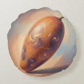 Mango – Tropische Frucht voller Geschmack´4 ラウンドクッション (裏面)