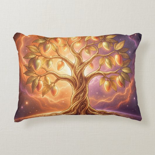 Mango – Tropische Frucht voller Geschmack´5 アクセントクッション (正面)