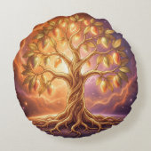 Mango – Tropische Frucht voller Geschmack´5 ラウンドクッション (裏面)