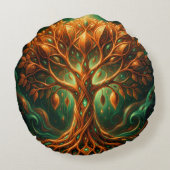 Mango – Tropische Frucht voller Geschmack´6 ラウンドクッション (裏面)