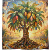 Mango – Tropische Frucht voller Geschmack´7 シャワーカーテン (正面)