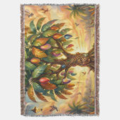 Mango – Tropische Frucht voller Geschmack´7 スローブランケット (正面縦)