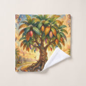 Mango – Tropische Frucht voller Geschmack´7 バスタオルセット (ウォッシュタオル)