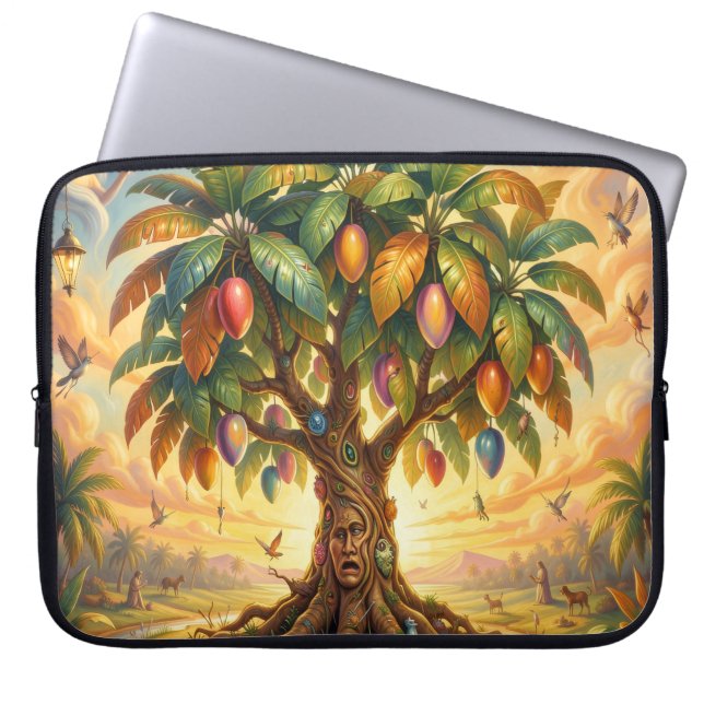 Mango – Tropische Frucht voller Geschmack´7 ラップトップスリーブ (正面)