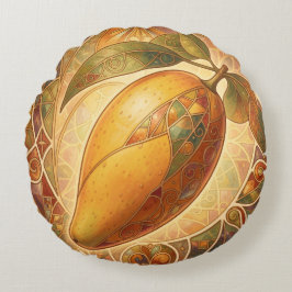 Mango – Tropische Frucht voller Geschmack´8 ラウンドクッション