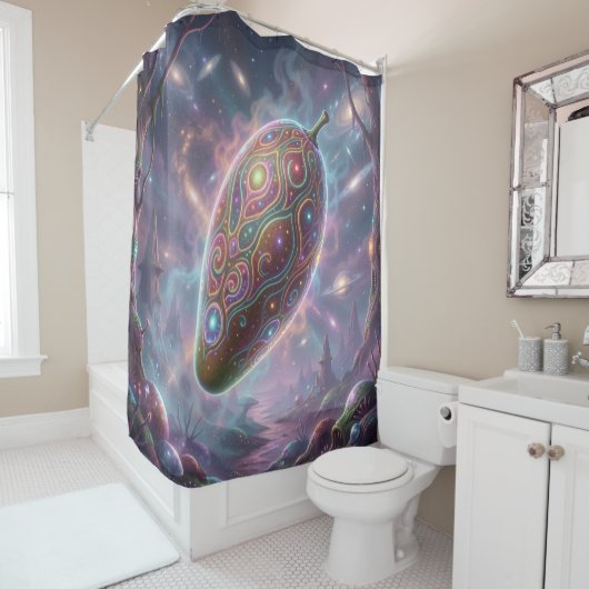 Mango – Tropische Frucht voller Geschmack´9 シャワーカーテン (インサイチュ)