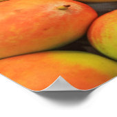 Mangos, Spain, Catalonia, Barcelona, La Boqueria ポスター (角)