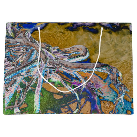 Mangrove Roots Gift Bag ラージペーパーバッグ (正面)