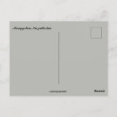 Mangystau Kazakhstan ポストカード (裏面)