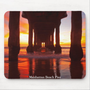 Manhattan Beach桟橋 マウスパッド