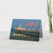 Manhattan Beach、カリフォルニアの季節の挨拶 シーズンカード (正面)