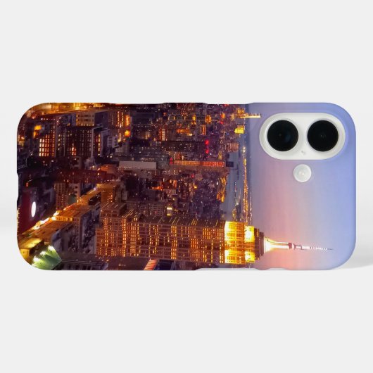 Manhattan illuminated Case-Mate iPhoneケース (裏面 (横))