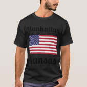 Manhattan Kansas Stylish Prints3 Tシャツ (正面)