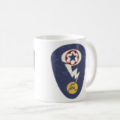 Manhattan Project Insignia Los Alamos, Nuclear WW2 コーヒーマグカップ (正面右)