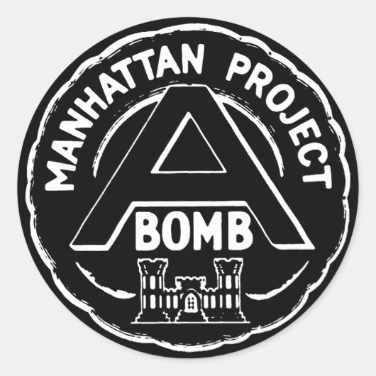 Manhattan Project Los Alamos, Nuclear WW2 ラウンドシール (正面)