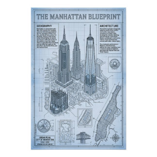 Manhattan, USA ポスター