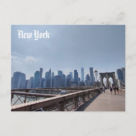 Manhattan View from Brooklyn postcard New York ポストカード