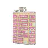 Manhatten、ニューヨーク12 フラスク (左)