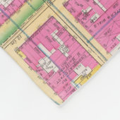 Manhatten、ニューヨーク12 フリースブランケット (角)