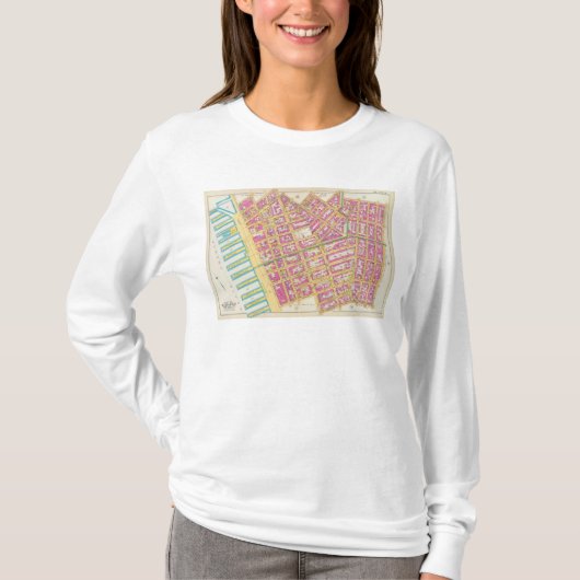 Manhatten、ニューヨーク14 Tシャツ (正面)