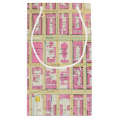 Manhatten、ニューヨーク3 スモールペーパーバッグ (裏面)