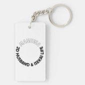 manhwa genre of regressed female lead and revenge キーホルダー (裏面)