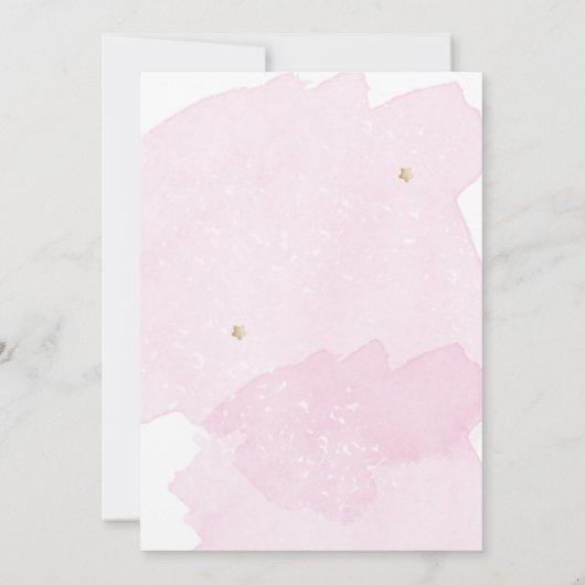 Mani-Pedi Party Manicure and Pedicure Bow Birthday 招待状 (裏面)