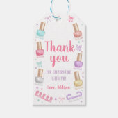 Mani-Pedi Party Manicure Pedicure Nail Polish ギフトタグ (正面)