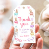 Mani-Pedi Party Manicure Pedicure Nail Polish ギフトタグ