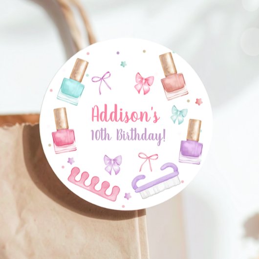 Mani-Pedi Party Manicure Pedicure Nail Polish フェイバータグ