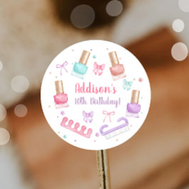 Mani-Pedi Party Manicure Pedicure Nail Polish ラウンドシール