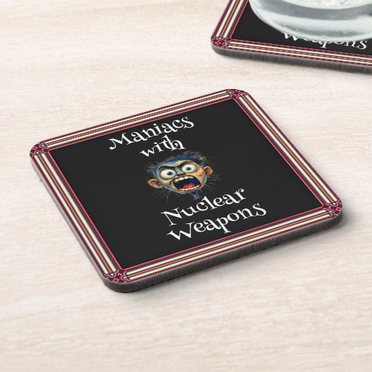 Maniacs Beverage Coaster コースター (左側)