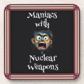Maniacs Beverage Coaster コースター (正面)